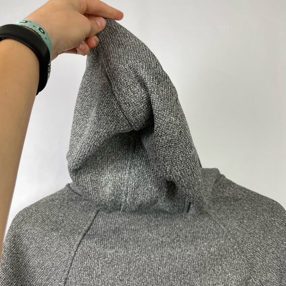 Spyder Boundless | NWT Gray on Gray Quarter Zip Pullover Hoodie Sweatshirt - Picture 6 of 13